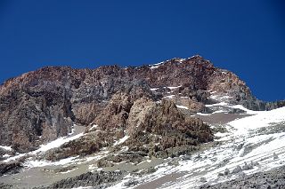 05 Aconcagua North Face From The Trail At 5800m On The Way To Camp 3 Colera